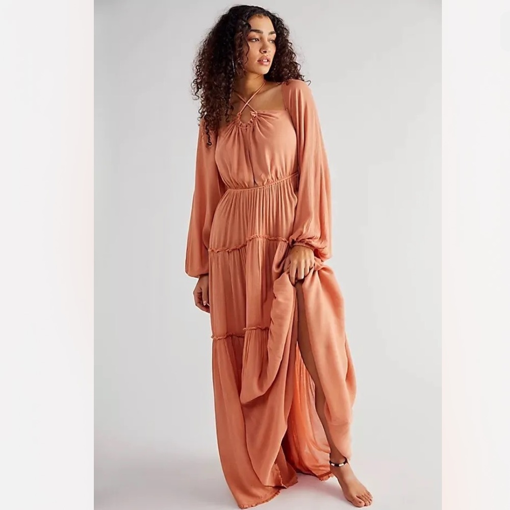 New Free People Endless Summer After Dusk Maxi Dress Size Small
